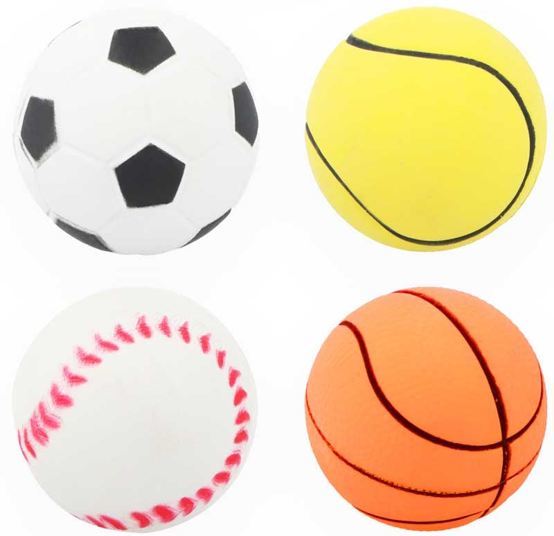 High Bounce Ball Assorted Sports 6.2cm