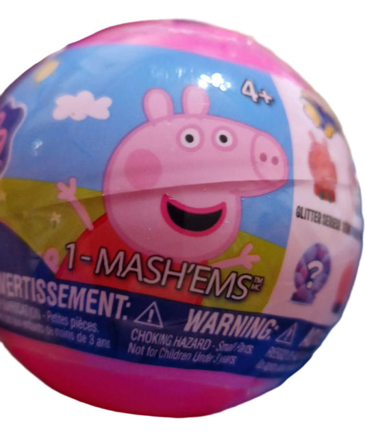 Peppa Pig Glittter Mash'ems Single Capsule