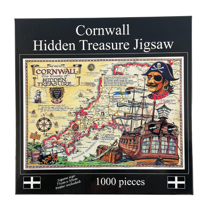 Cornwall Hidden Treasure Jigsaw Puzzle 1000 pieces