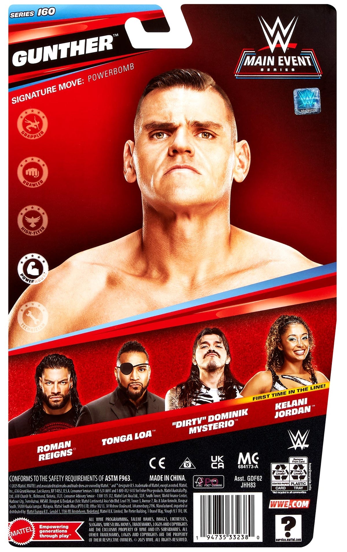 WWE Main Event Series 160 Figures