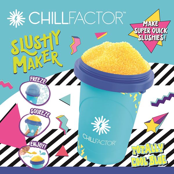 Chillfactor Colour Shock Slushy Maker Totally Cool Blue