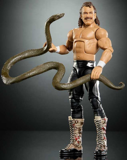 WWE Wrestlemania Jake The Snake Roberts Elite Figure