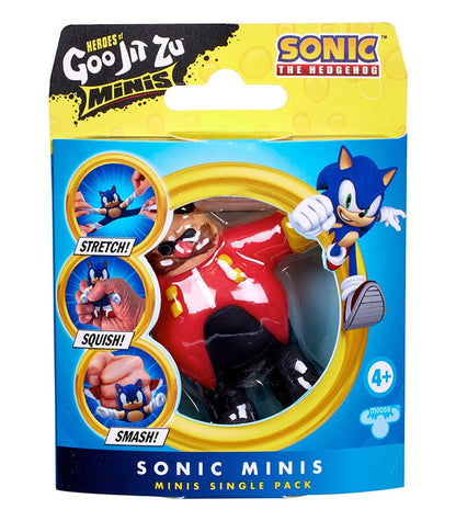 Heroes of Goo Jit Zu Sonic Minis Sonic The Hedgehog Dr Eggman figure