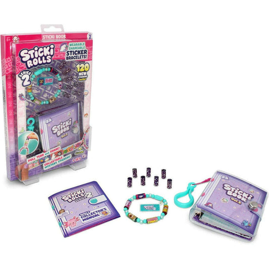 Sticki Rolls Sticki Book + 120 stickers Series 2