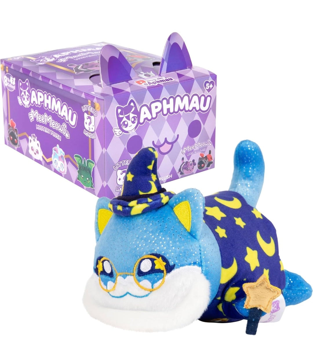 Aphmau Mystery MeeMeow Royals Cat Plush  6 inch