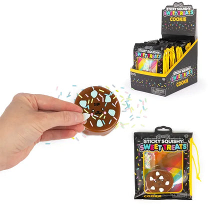 Scrunchems Sweet Treats Sticky Squishy Cookie Sensory Fidget Toy
