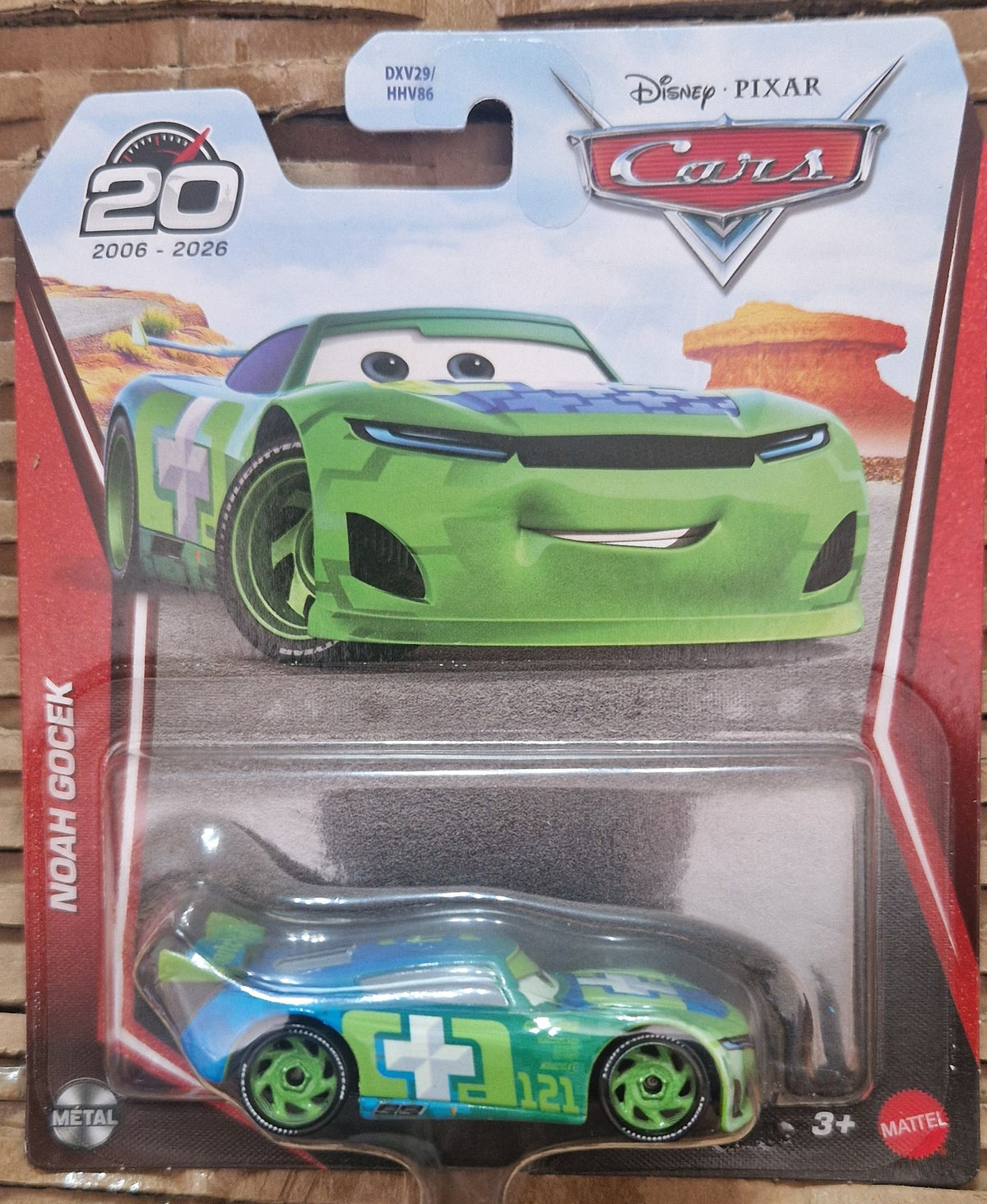 Disney Pixar Cars Noah Gocek #121 Diecast Toy 20th Year