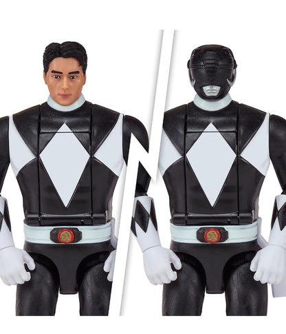 Mighty Morphin Power Rangers Auto Morphin Black Ranger Series 2 Figure MMPR Re-Ignition S2