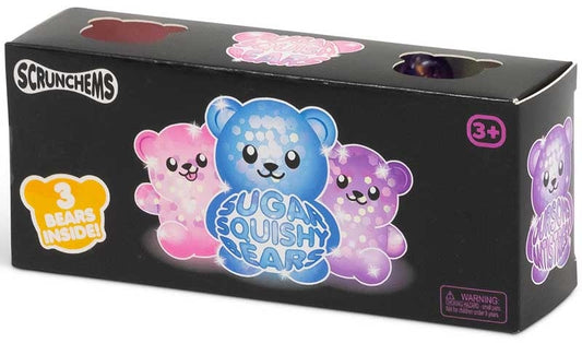 Scrunchums Sugar Diddy Bears 3 Pack Squishy