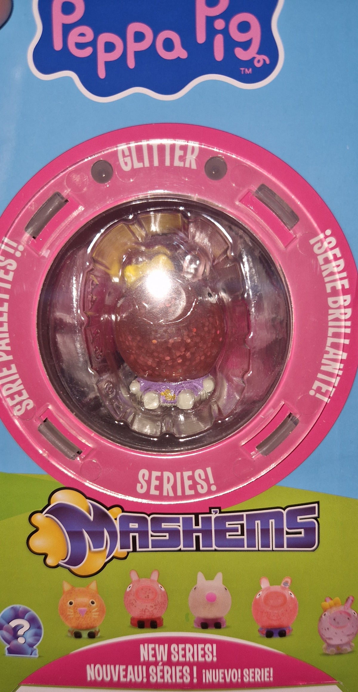 Peppa Pig Glittter Mash'ems Single Capsule