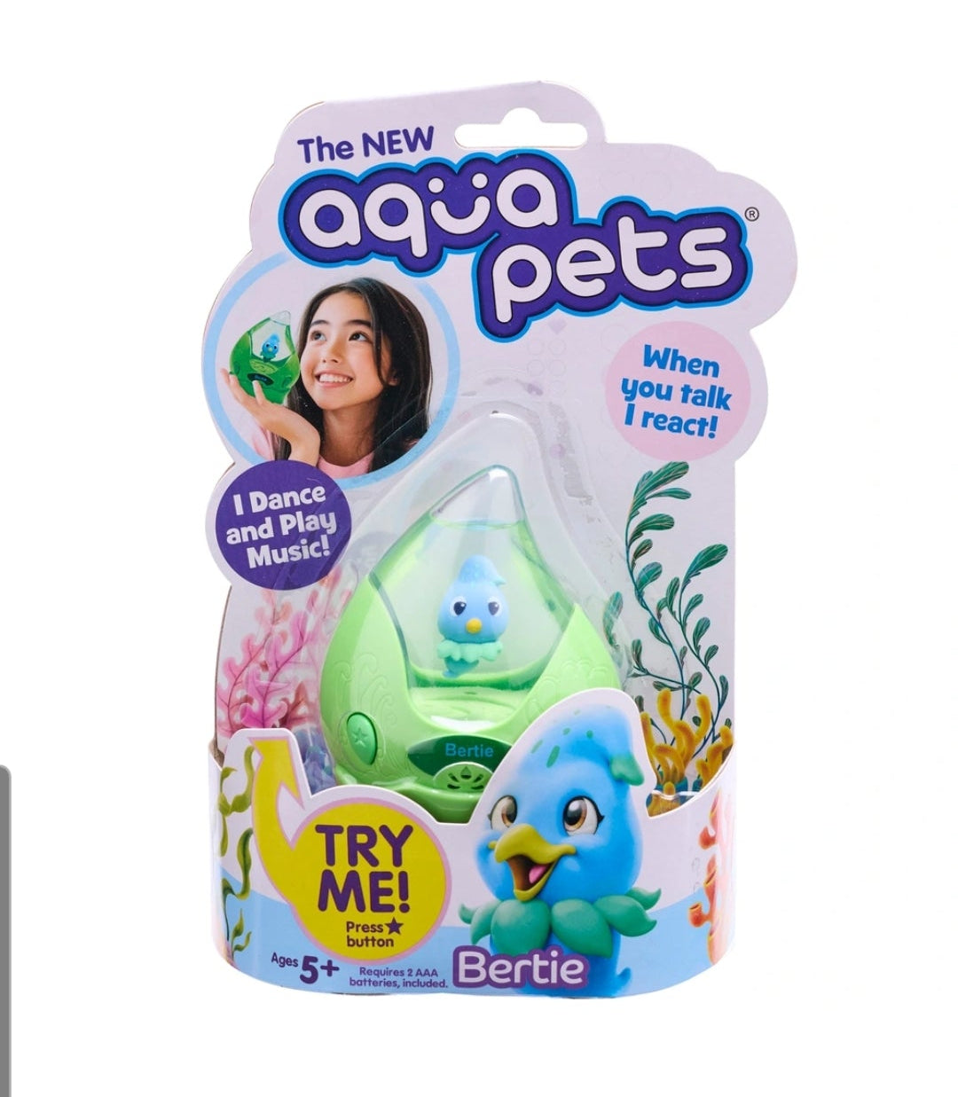 Aqua Pets Interactive Pet Bertie
