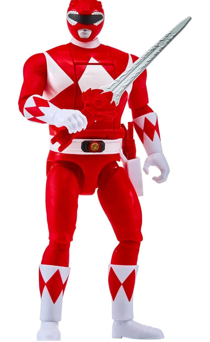 Mighty Morphin Power Rangers Auto Morphin Red Ranger Series 2 Figure MMPR Re-Ignition S2