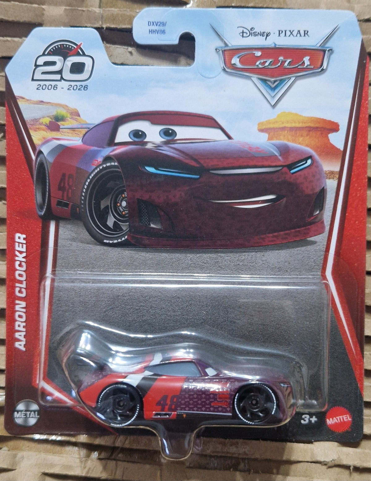 Disney Pixar Cars Aaron Clocker Diecast Toy 20th Year