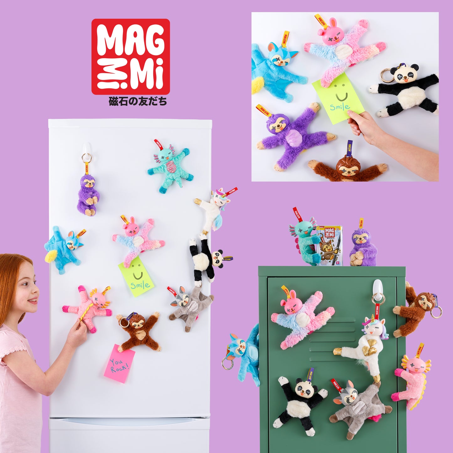 Mag Mi Mi Classic Magnetic Plushie Bag Clip / keyring