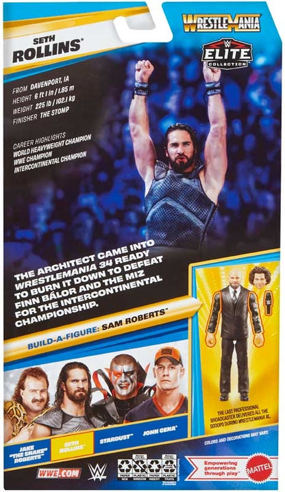 WWE Wrestlemania Seth Rollins Elite Figure