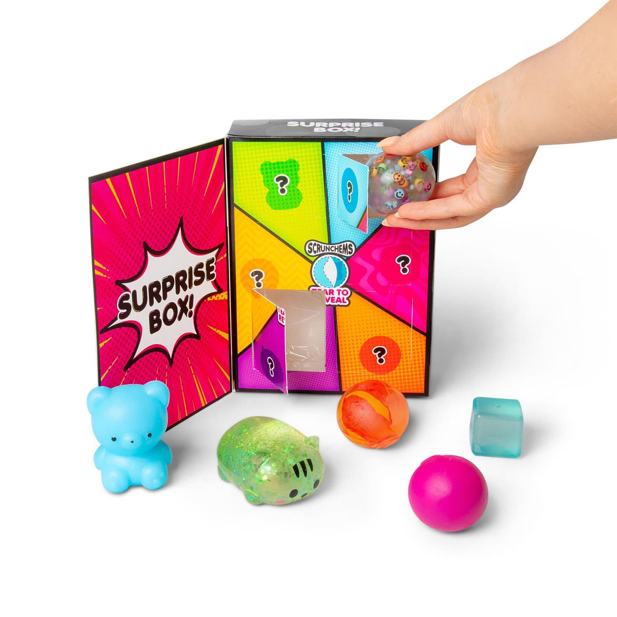 Scrunchems Surprise Box Squishy Sensory Fidget Toy