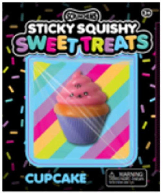 Scrunchems Sweet Treats Sticky Cup Cakes Squishy Sensory Fidget Anxiety Stress Toy 3 for £10 Mix & Match*
