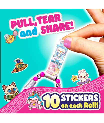 Sticki Rolls Sticki Book + 120 stickers Series 3