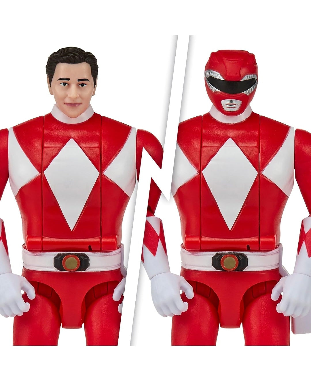 Mighty Morphin Power Rangers Auto Morphin Red Ranger Series 2 Figure MMPR Re-Ignition S2