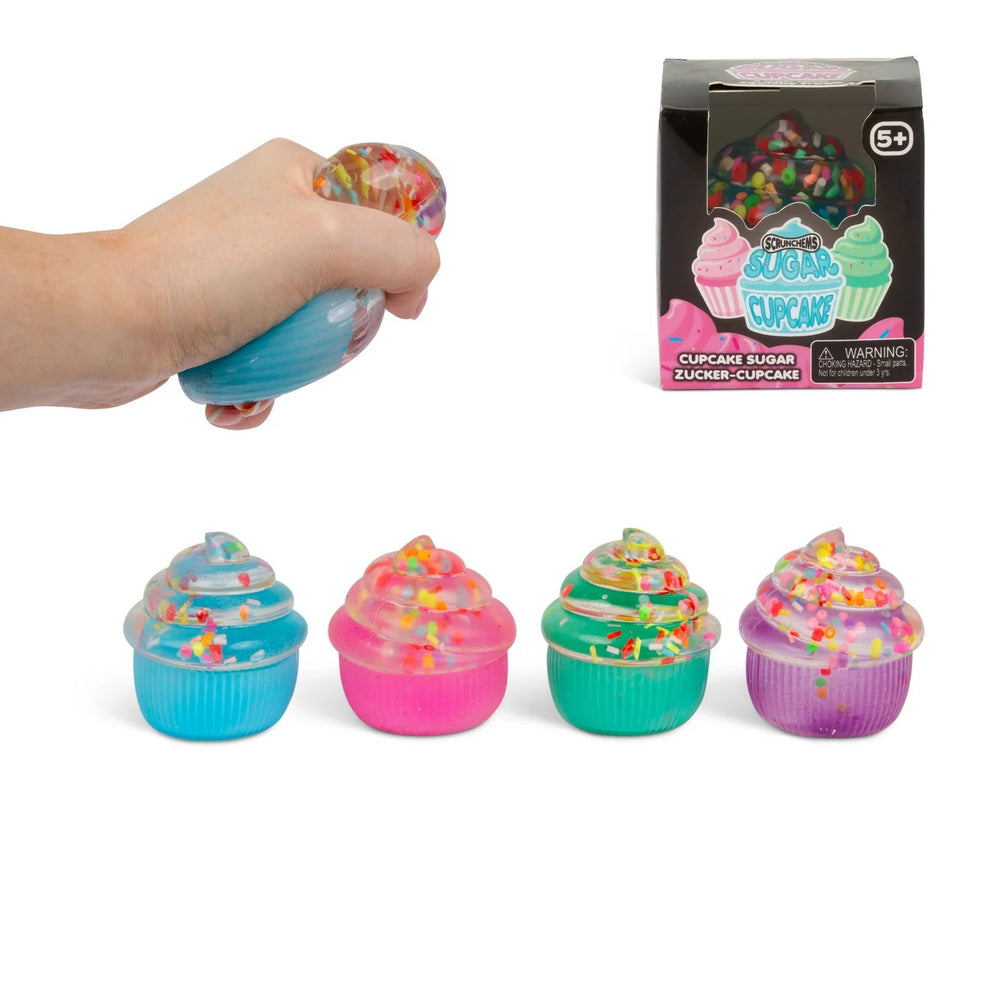 Scrunchems Sugar Cupcake Squishy Sensory Fidget Toy Buy 3 for £10 Mix & Match*