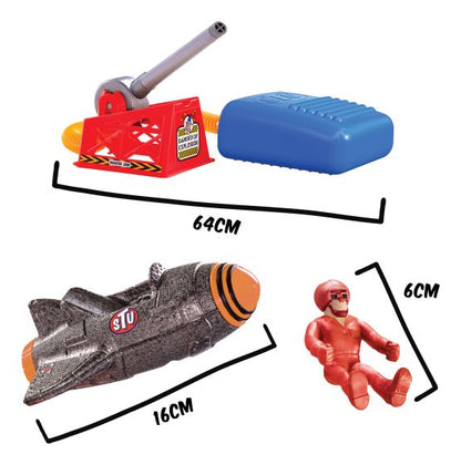 Stuntman Stu Sky Comet Rocket Plane Toy