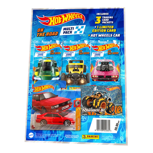 Hot Wheels On The Road Trading Cards Multipack