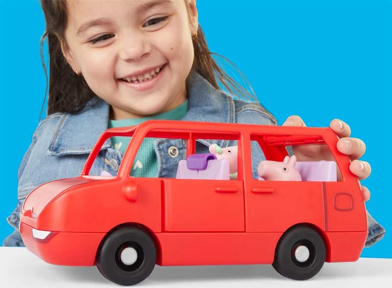 Peppa Pig Family Car includes Evie figure