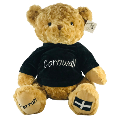 Cornwall's Eco Perran Bear 18cm Cornish Plush Teddy Bear