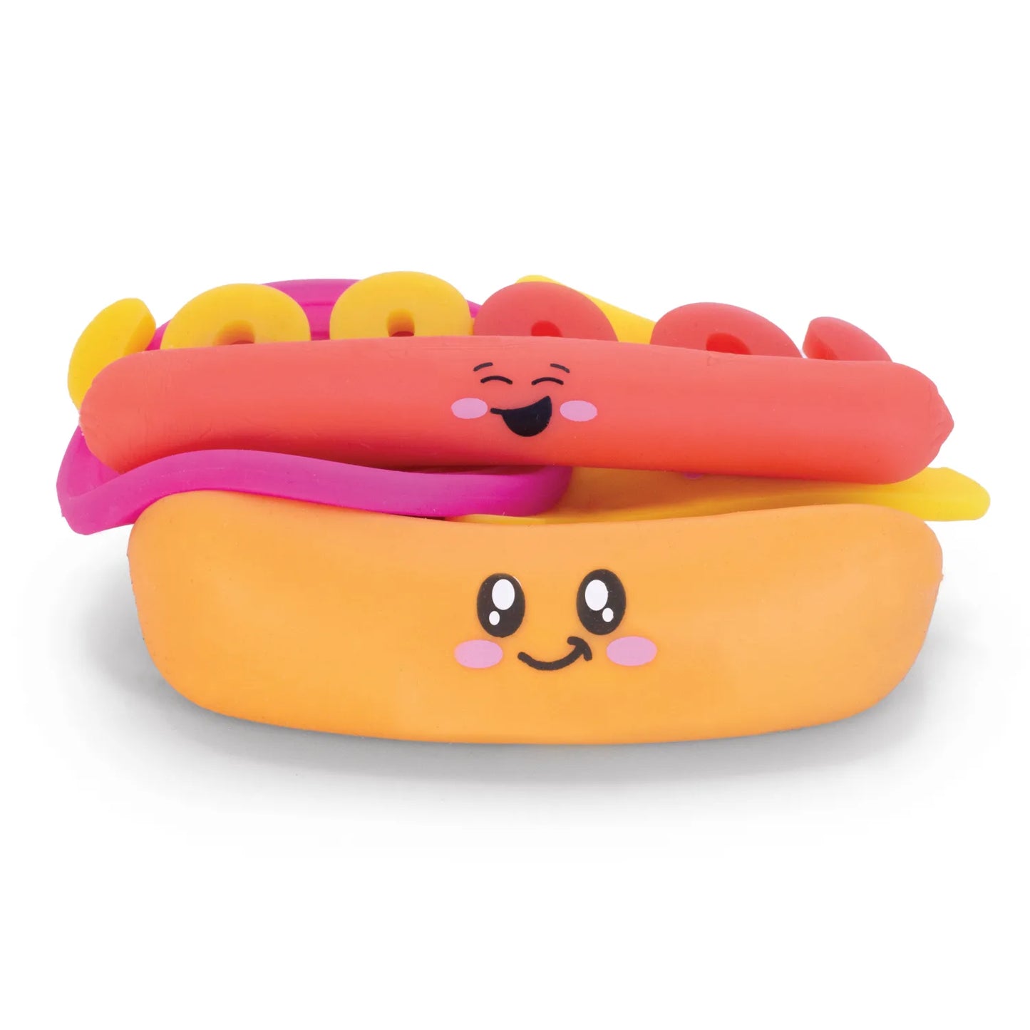 HGL Fidget Hot Dog Squishy Sensory Anxiety Stress Toy