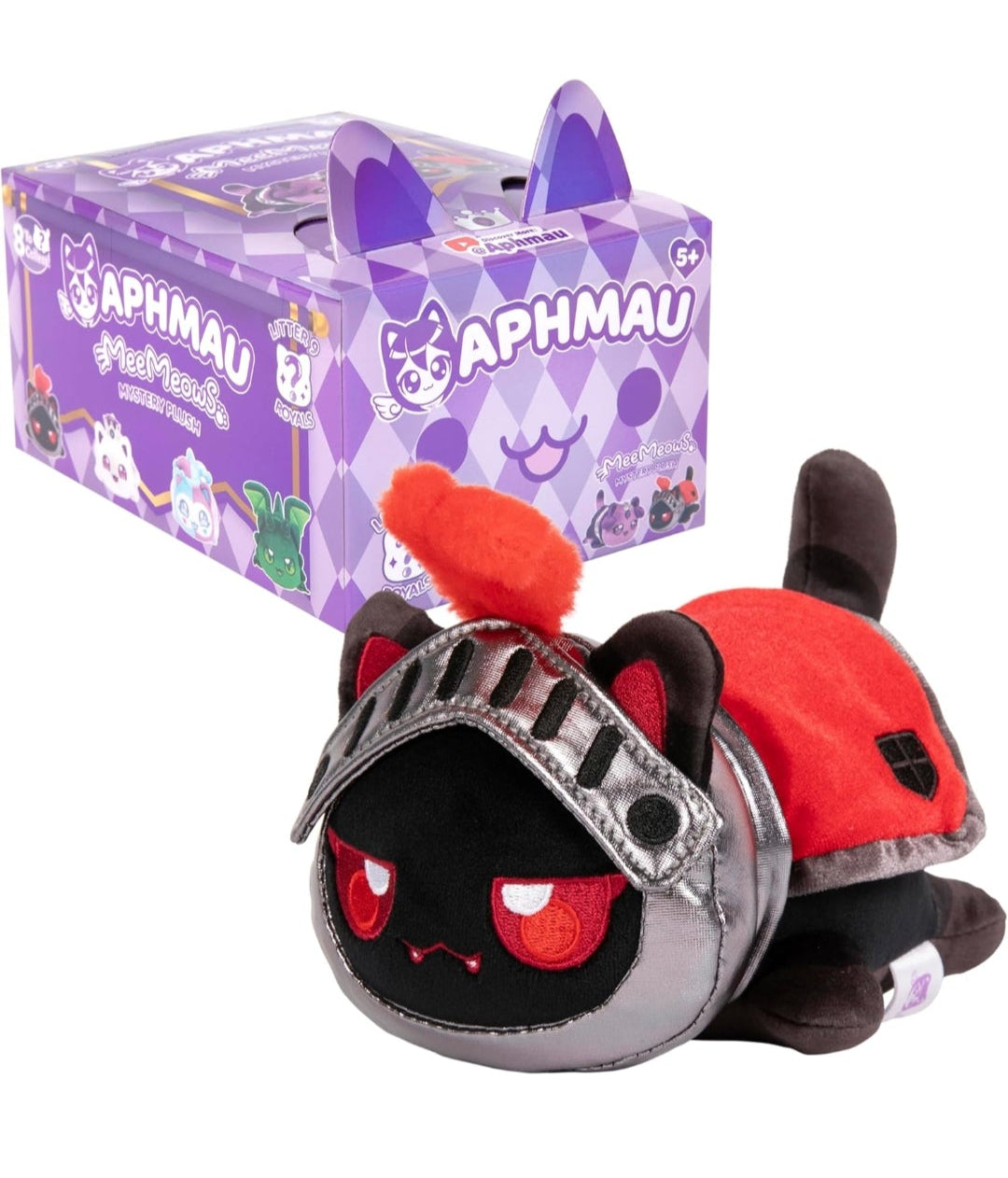 Aphmau Mystery MeeMeow Royals Cat Plush  6 inch