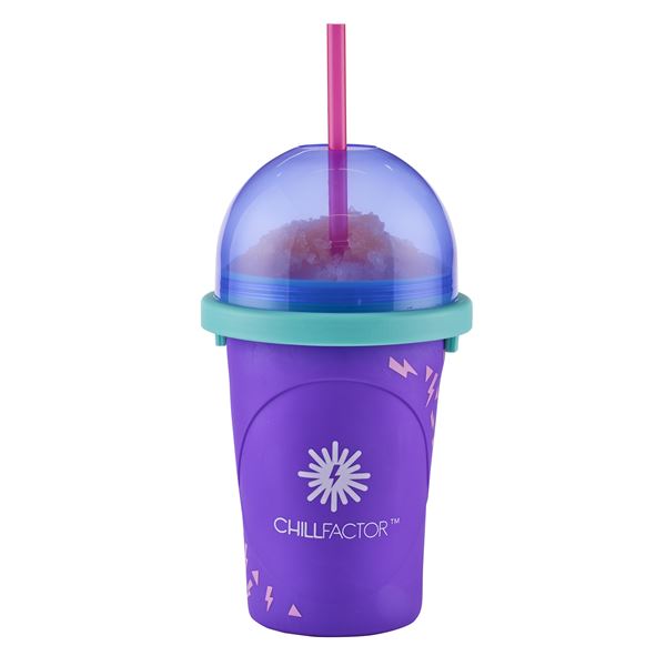 Chillfactor Colour Shock Slushy Maker Power Purple