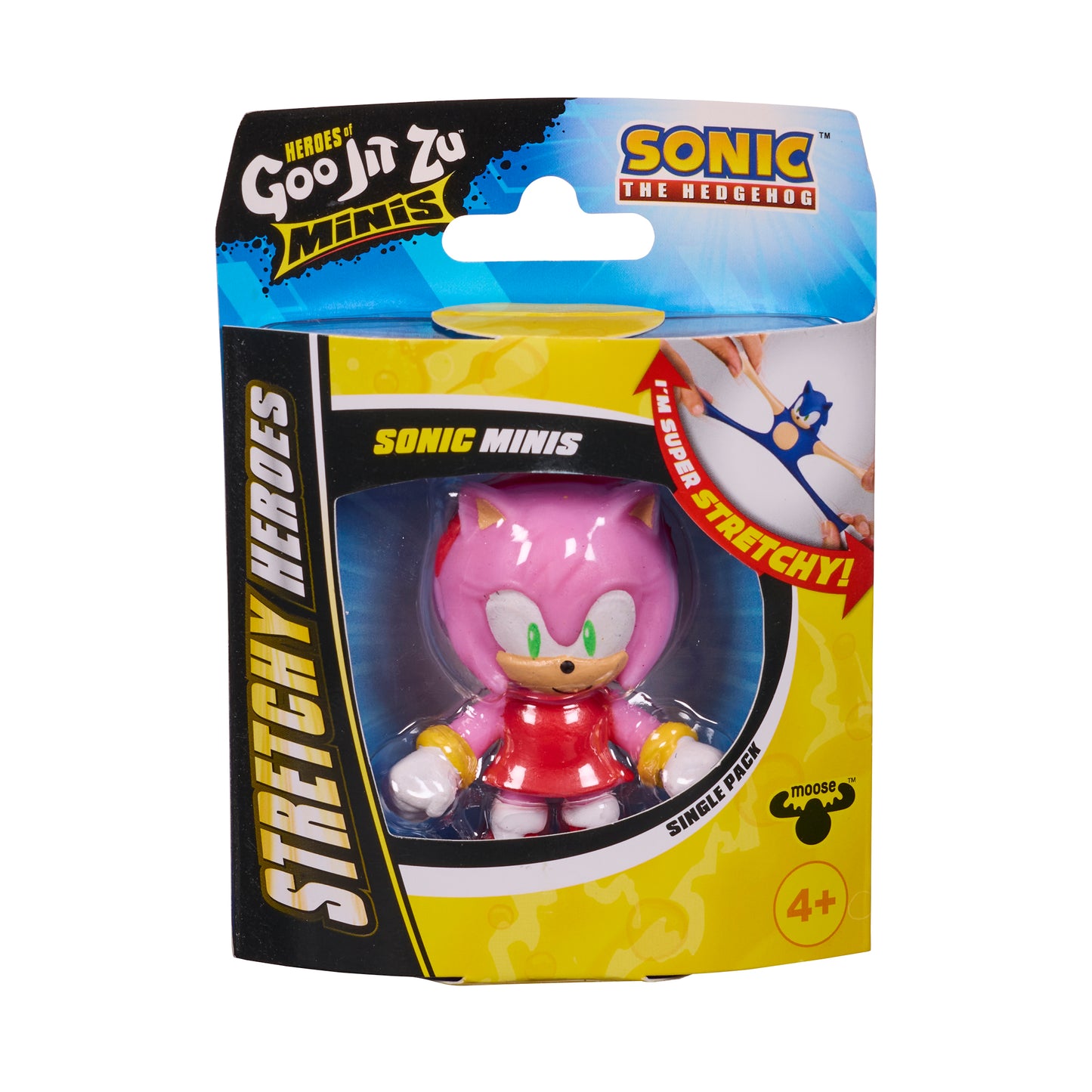 Heroes of Goo Jit Zu Sonic Minis Sonic The Hedgehog Amy Rose  figure