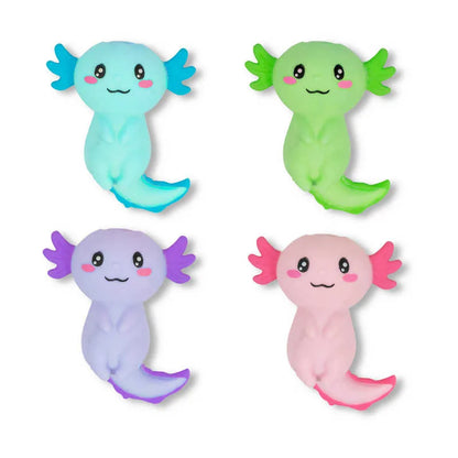 HGL Sand Stretchy Axolotl Squishy Sensory Fidget Anxiety Stress Toy