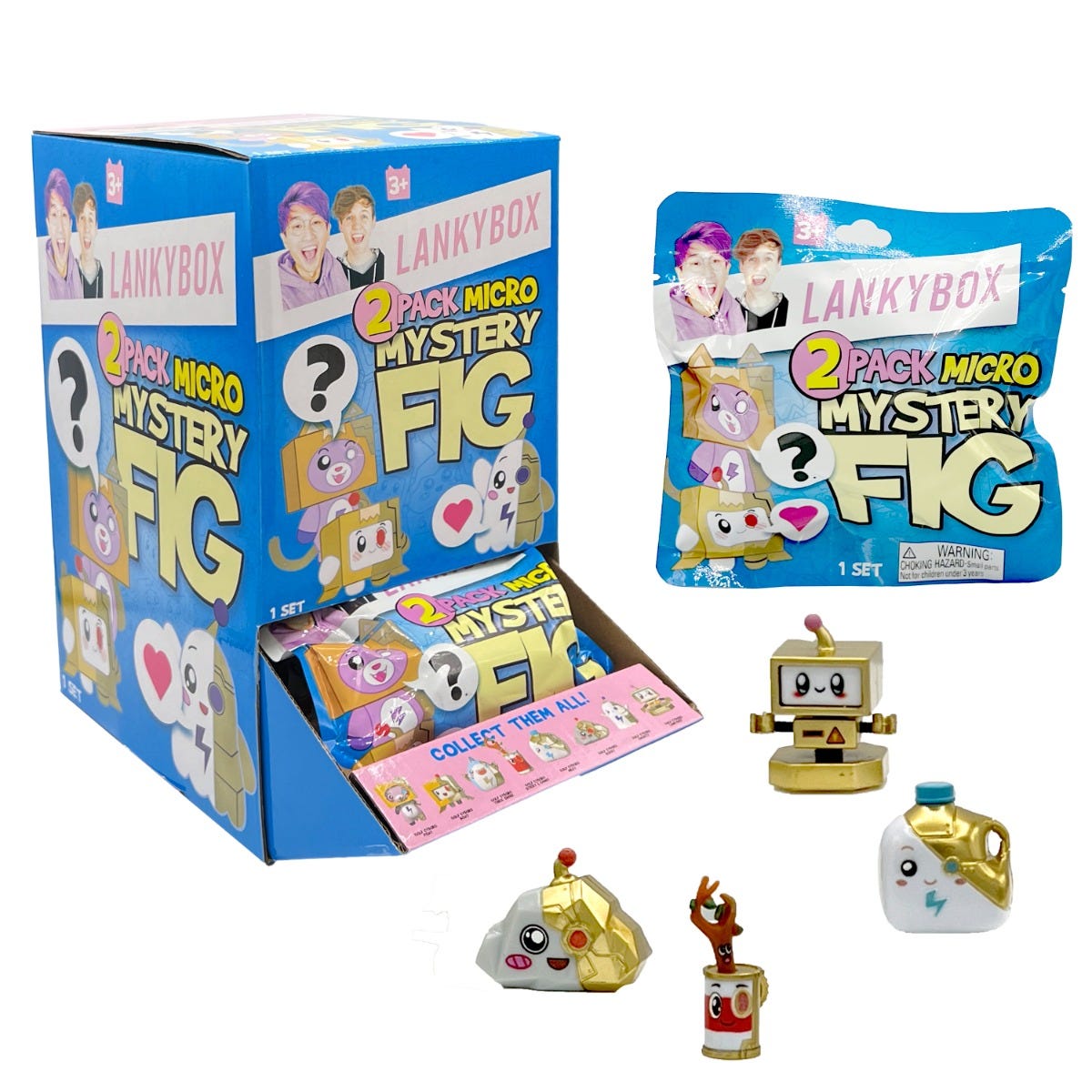 LankyBox Micro Mystery Figures 2 Pack