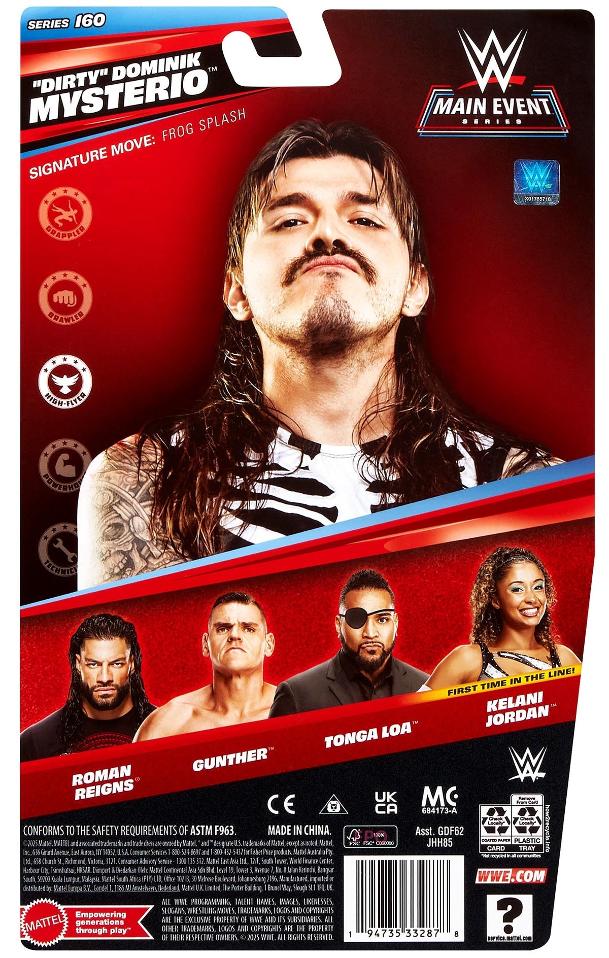 WWE Main Event Series 160 Figures