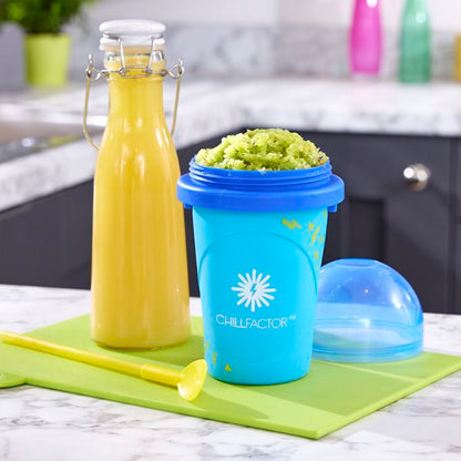 Chillfactor Colour Shock Slushy Maker Totally Cool Blue