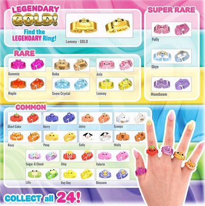 Jelly Cakes Chillin Cake Bestie Party Pack Sensory Slime Fidget Anxiety Stress Toy 4 pack.