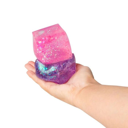 Scrunchems Glitter Sugar Cube Sensory Fidget Anxiety Stress Toy Assorted Colours Buy 3 for £10. Mix & Match*