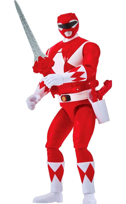 Mighty Morphin Power Rangers Auto Morphin Red Ranger Series 2 Figure MMPR Re-Ignition S2