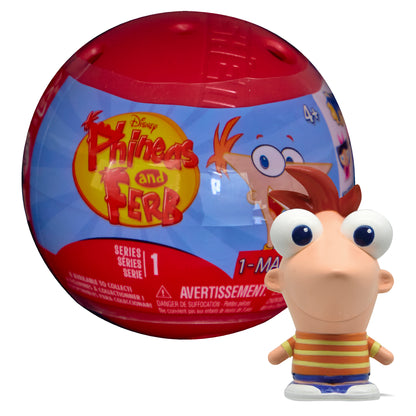 Phineas and Ferb Mash'ems Squishy Mystery Capsule Sensory Fidget Anxiety Stress Toy
