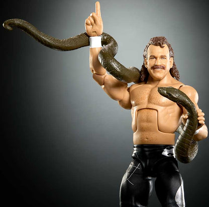 WWE Wrestlemania Jake The Snake Roberts Elite Figure