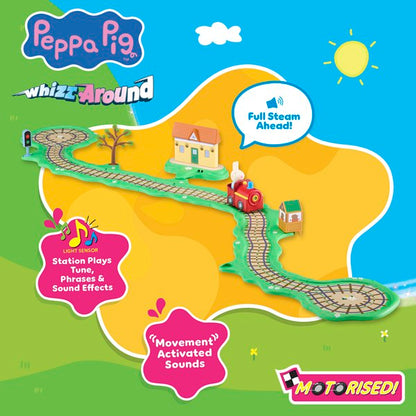 Peppa Pig Whizz Around Peppa Clickety Clack Train Set