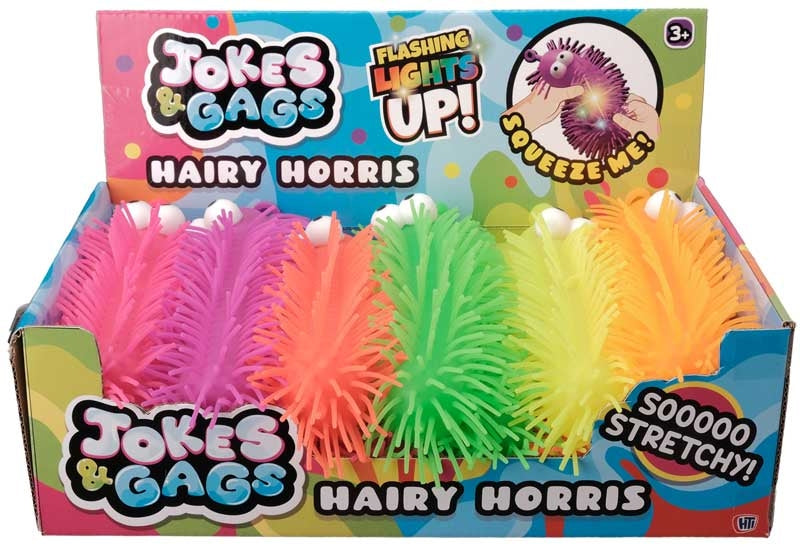 Hairy Horris Sensory Fidget Anxiety Stress Toy Assorted Colours