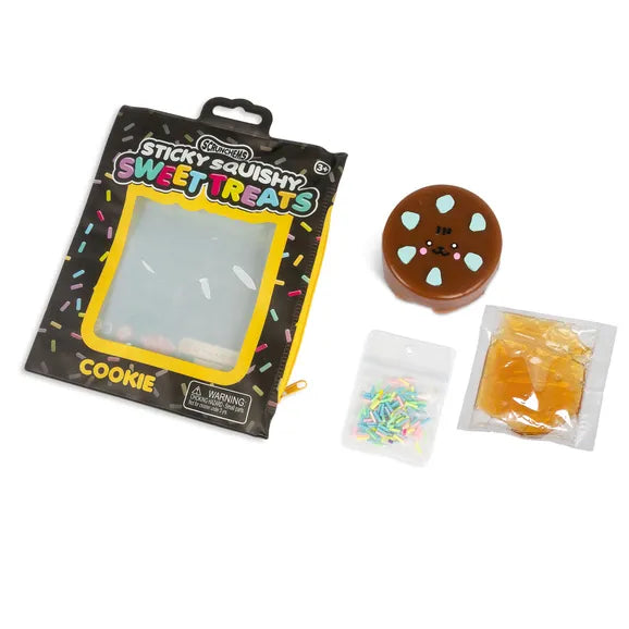 Scrunchems Sweet Treats Sticky Squishy Cookie Sensory Fidget Toy