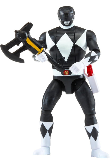 Mighty Morphin Power Rangers Auto Morphin Black Ranger Series 2 Figure MMPR Re-Ignition S2