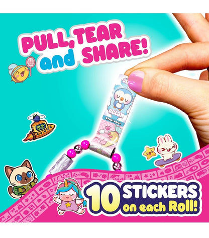 Sticki Rolls Sticki Band Series 3 inc 70 Stickers