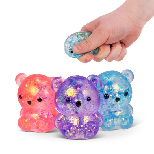Scrunchems Sugar Diddy Bears 3 Pack Squishy Sensory Anxiety Stress Relief