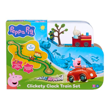 Peppa Pig Whizz Around Peppa Clickety Clack Train Set