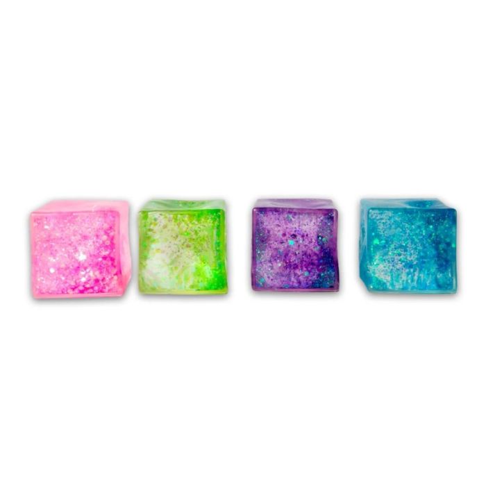 Scrunchems Glitter Sugar Cube Sensory Fidget Anxiety Stress Toy Assorted Colours Buy 3 for £10. Mix & Match*