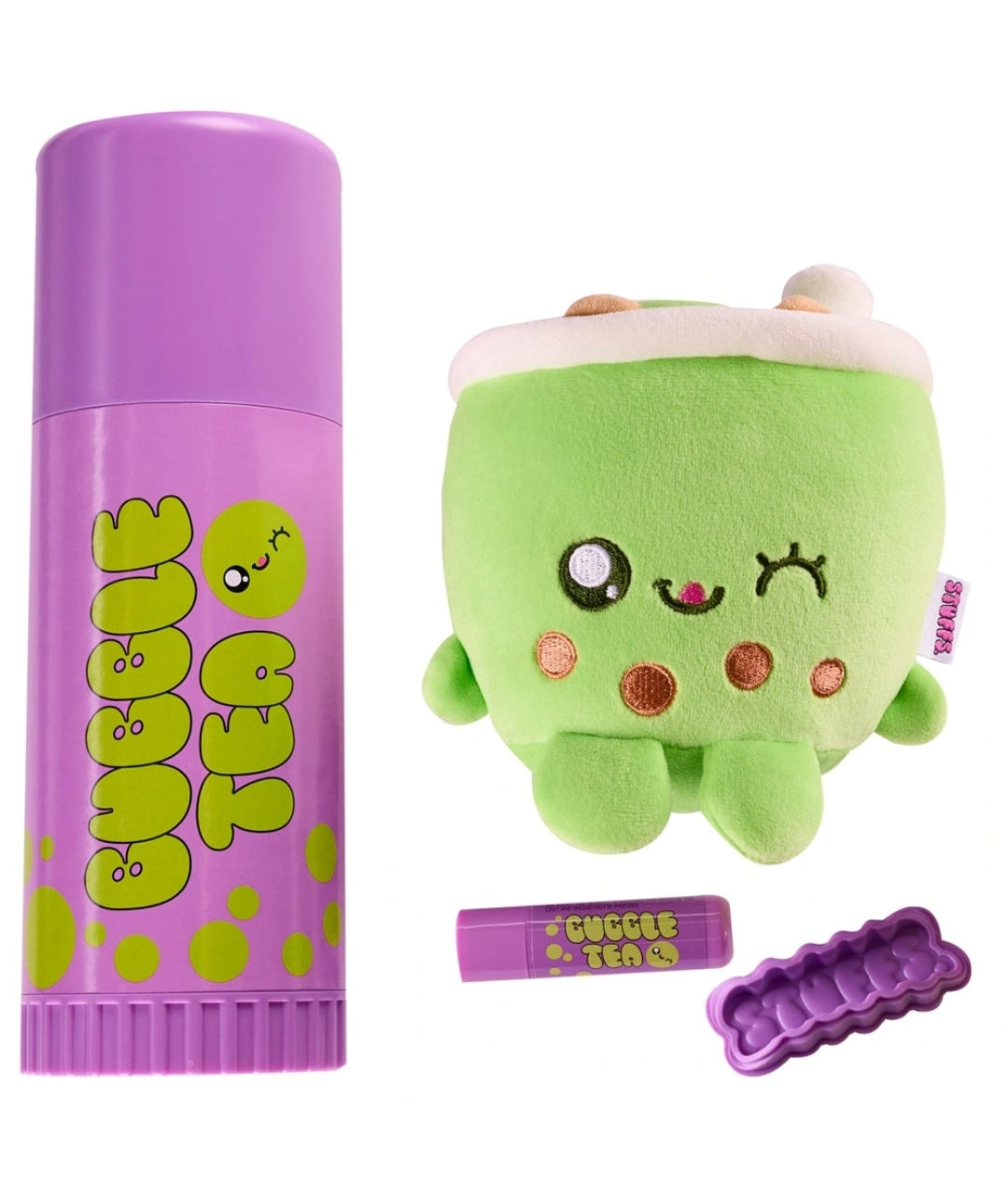Stuffs Plush Toy and Matching Lip Balm Assortment